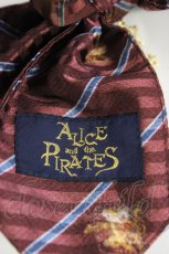画像4: ALICE and the PIRATES / The Wizarding platform 蒸気機関と霧の街の幻 柄カチューシャ  ワイン Y-25-08-30-069-PA-AC-SZ-ZT644-F003 (4)