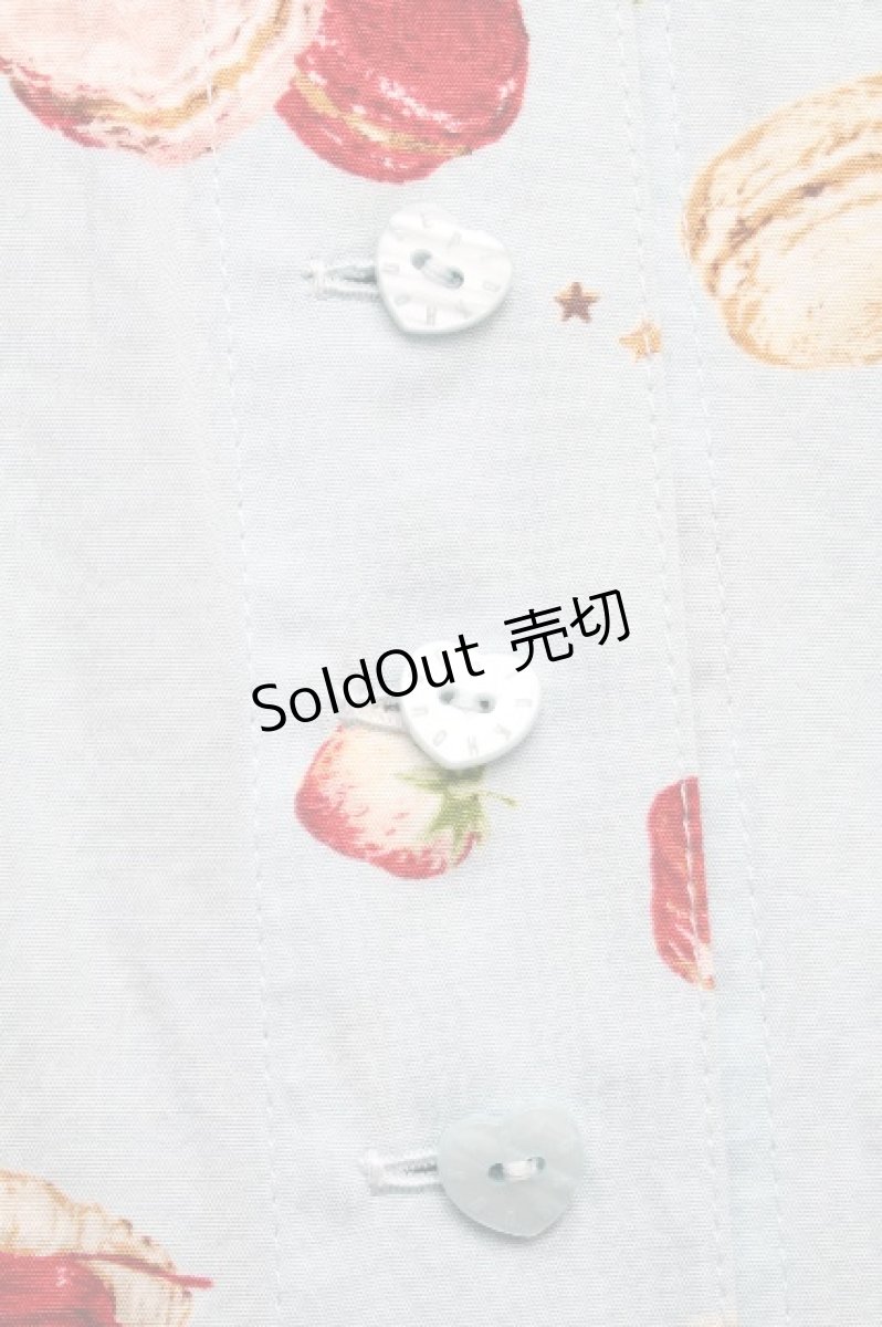 画像4: PINK HOUSE / シュガリースイーツラビットプリントミディワンピース  サックス S-26-04-30-1023-LO-OP-AS-ZS (4)