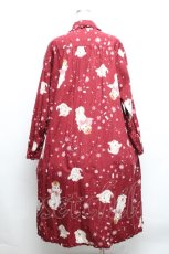 画像2: PINK HOUSE / スノーフェアリーテールミディ丈ワンピース  赤 S-26-04-30-1029-LO-OP-AS-ZS (2)