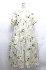 画像1: PINK HOUSE / クリームソーダプリントミディワンピース  イエロー S-26-04-30-1022-LO-OP-AS-ZS (1)