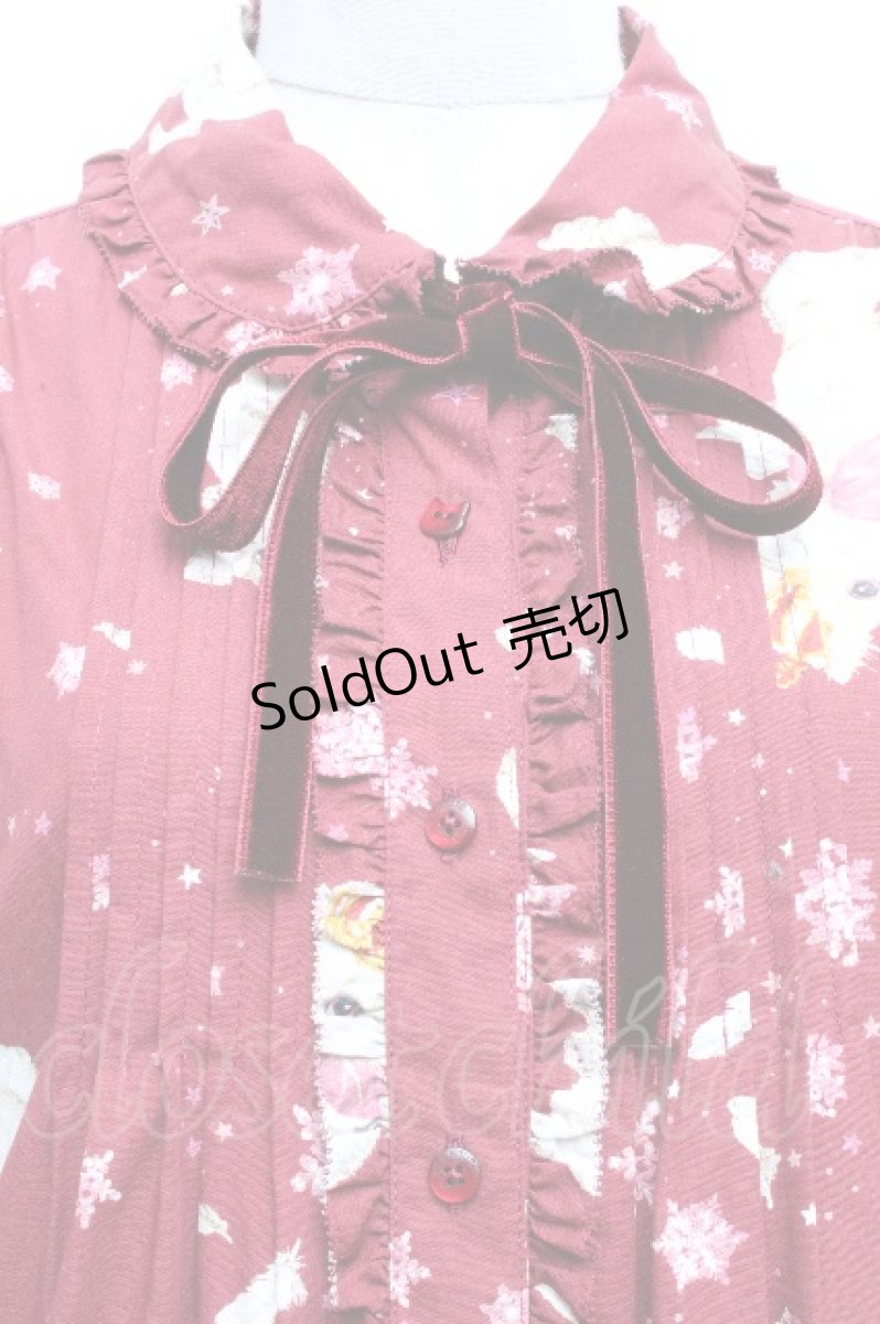 画像3: PINK HOUSE / スノーフェアリーテールミディ丈ワンピース  赤 S-26-04-30-1029-LO-OP-AS-ZS (3)