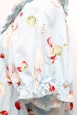 画像5: PINK HOUSE / シュガリースイーツラビットプリントミディワンピース  サックス S-26-04-30-1023-LO-OP-AS-ZS (5)