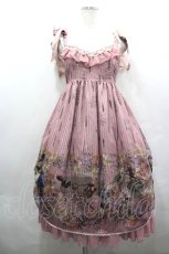 画像1: ALICE and the PIRATES / Victorian tear bottle柄ジャンパースカートII  ピンク I-26-05-08-028-PA-OP-SA-ZI (1)