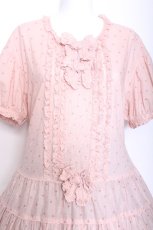 画像3: PINK HOUSE / 水玉プリントワンピース  ピンク S-26-06-03-1029-LO-OP-HR-ZS (3)