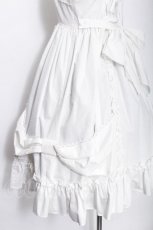 画像4: ALICE and the PIRATES / Dolly Ribbon Frillジャンパースカート  白 S-26-06-03-1027-PA-OP-AS-ZS (4)