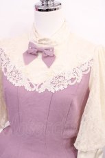 画像4: Innocent World / サーキュラーレーシーワンピース M Old Rose H-26-06-11-1010-IW-OP-NS-ZH (4)