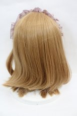 画像3: Chalmiere / フリルヘッドドレス  ピンク I-26-07-15-107-AX-AC-SA-ZI (3)