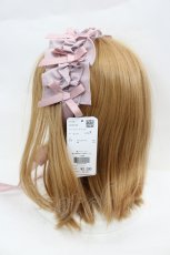 画像2: Chalmiere / フリルヘッドドレス  ピンク I-26-07-15-107-AX-AC-SA-ZI (2)