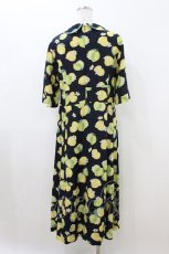 画像2: Jane Marple / Lemon Lime folkyドレス M ネイビー H-26-07-13-1009-JM-OP-AK-ZH (2)