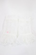 画像2: Angelic Pretty / フリルリボンアームウォーマー  オフ白 H-26-07-20-040-AP-ZA-YZ-ZH (2)