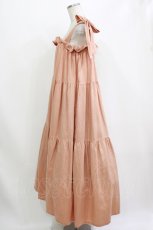 画像2: Katie / COVEN tiered dress  オレンジベージュ H-26-08-08-012-LO-OP-KB-ZH (2)