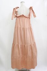 画像3: Katie / COVEN tiered dress  オレンジベージュ H-26-08-08-012-LO-OP-KB-ZH (3)