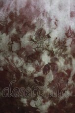 画像4: 【SALE】axes femme NOSTALGIE / ミスティローズ柄ワンピース  ブラウン O-25-09-09-021-AX-OP-IG-ZH (4)