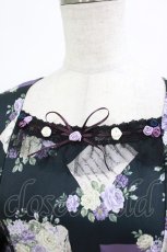 画像5: 【SALE】axes femme / ローズアンダヴィタシオンワンピース  クロ O-25-10-31-3018-AX-OP-IG-ZH (5)