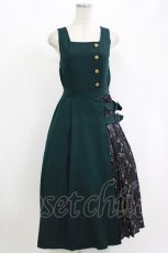 画像1: axes femme POETIQUE / ハリー・ポッター ワンピース M グリーン O-26-01-29-1035-AX-OP-OW-ZH (1)