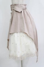 画像2: axes femme POETIQUE / レースアシメトレンチスカート M ベージュ O-26-06-23-054-AX-SK-OW-ZH (2)
