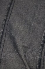 画像5: axes femme / 裾スカラップローズ刺繍スカート M ブルー H-26-09-26-008-AX-SK-NS-ZH (5)