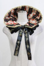 画像1: Royal Princess Alice / 赤の女王エリザベスカラー/夜汽車コラボ/ボンネット  黒 H-26-10-09-075-LO-AC-SZ-ZH (1)