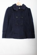 【SALE】【10%OFF】axes femme  / ダブルボタンショートコート Y-21-12-26-087-1-CO-AX-L-OI-ZT-C009