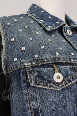 画像3: Candy Stripper  / スウェットスリーブデニムジャケット O-22-01-06-4033-1-JA-PU-P-IG-ZT-C014