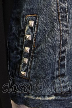 画像4: Candy Stripper  / スウェットスリーブデニムジャケット O-22-01-06-4033-1-JA-PU-P-IG-ZT-C014