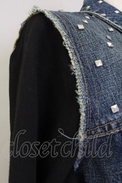 画像5: Candy Stripper  / スウェットスリーブデニムジャケット O-22-01-06-4033-1-JA-PU-P-IG-ZT-C014