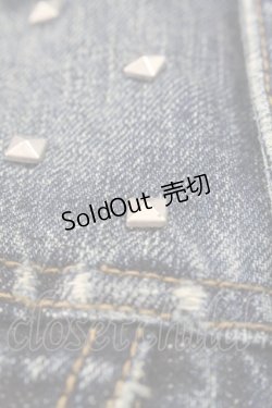 画像10: 【SALE】Candy Stripper  / スウェットスリーブデニムジャケット O-22-01-06-4033-1-JA-PU-P-IG-ZT-C014