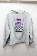 Candy Stripper / ラバーpt裏起毛フーディ O-22-02-25-042-1-TO-PU-P-IG-ZT141