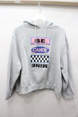 Candy Stripper / ラバーpt裏起毛フーディ O-22-02-25-042-1-TO-PU-P-IG-ZT141