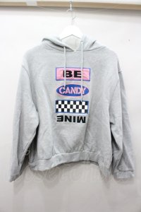 Candy Stripper / ラバーpt裏起毛フーディ O-22-02-25-042-1-TO-PU-P-IG-ZT141