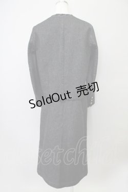 画像2: KANEKO ISAO  / グログランリボンデニムジャケット&スカートセット I-22-03-05-4032-1-OP-LO-L-HD-ZT144