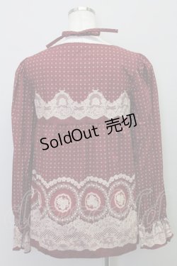 画像2: PINK HOUSE  / ローズレース柄トップス I-22-03-24-4050-1-TO-LO-L-HD-ZT328