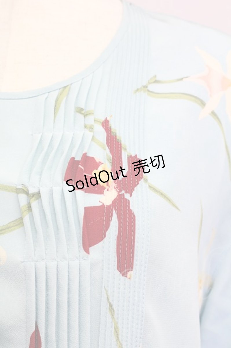 画像5: 【SALE】INGEBORG  / 水仙柄ブラウス I-22-03-24-4052-1-BL-LO-L-HD-ZT200 (5)