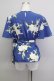 画像2: INGEBORG  / ドット薔薇鈴蘭半袖プルオーバーブラウス I-22-03-24-4053-1-BL-LO-L-HD-ZT200 (2)