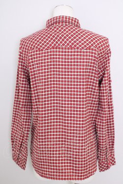 画像2: 【SALE】【10%OFF】Rydia  / チェックシャツ S-22-4-8-4010-PU-BL-ET-ZT135