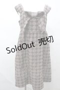 Jane Marple / ドットジャガードリボンジャンパースカート O-22-05-12-027-1-OP-JM-L-IG-ZT120