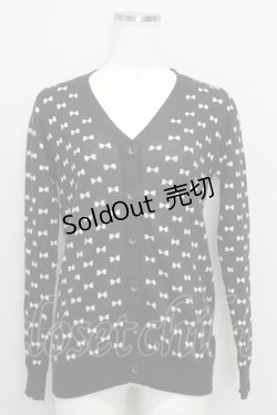 画像1: 【SALE】Franche Lippee  / リボンカーディガン O-22-05-31-4013-1-TO-LO-L-YM-ZT194