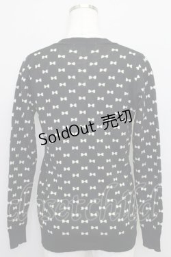 画像2: 【SALE】Franche Lippee  / リボンカーディガン O-22-05-31-4013-1-TO-LO-L-YM-ZT194