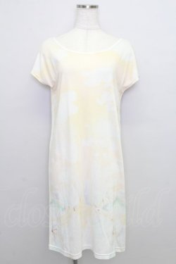 画像1: Franche Lippee  / しあわせ雲の木カットワンピース O-22-05-31-4021-1-OP-LO-L-YM-ZT193