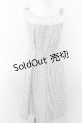 Franche Lippee / オリジナルレースギンガムワンピース O-22-08-07-122-1-OP-LO-L-IG-ZT262