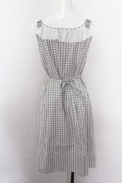 画像3: Franche Lippee / オリジナルレースギンガムワンピース O-22-08-07-122-1-OP-LO-L-IG-ZT262