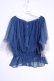 画像2: axes femme Nostalgie　  / スパーク楊柳ブラウス Y-22-08-13-014-1-BL-LO-L-SZ-ZT315 (2)