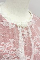 画像3: axes femme POETIQUE  / パールレースワンピース S-22-08-22-4016-1-OP-AX-L-AS-ZH (3)