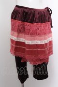 Jane Marple / ベロアパンツ チロリアンテープフラップスカート