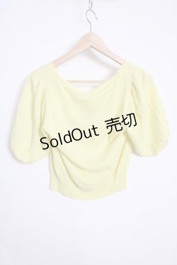 画像2: 【SALE】Emily Temple cute  / チュールレース半袖ニットカーディガン Y-22-09-01-023-1-TO-ET-L-SZ-ZT382