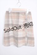 【SALE】Fi.n.t  / チェックニットスカート Y-22-09-26-126-1-SK-CA-L-AS-ZT218