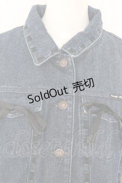 画像2: 【SALE】Candy Stripper / はしごレースデニムジャケット O-22-10-10-003-1-JA-PU-P-IG-ZT234