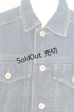 画像2: 【SALE】Candy Stripper / フリルショルダーデニムジャケット O-22-10-10-002-1-JA-PU-P-IG-ZT233