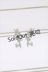 Michal Negrin  / ストーンフラワー&チューリップ風モチーフピアス I-22-10-11-063i-1-AC-LO-L-HD-ZI