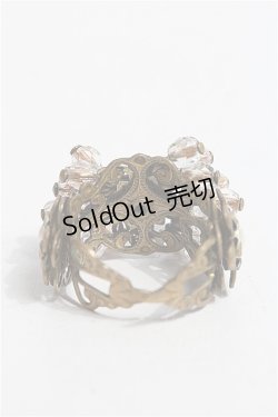 画像3: Michal Negrin  / オーロラストーン&フラワーおおぶりモチーフリング I-22-11-01-074i-1-AC-LO-L-HD-ZI